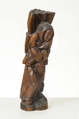 Szervátiusz Jenő: Fahordó, 1938.
